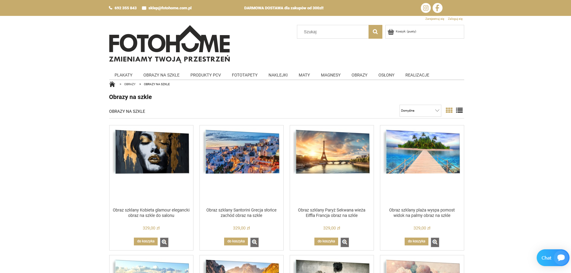 Obrazy na szkle jako nowoczesna alternatywa dla klasycznych dekoracji ściennych