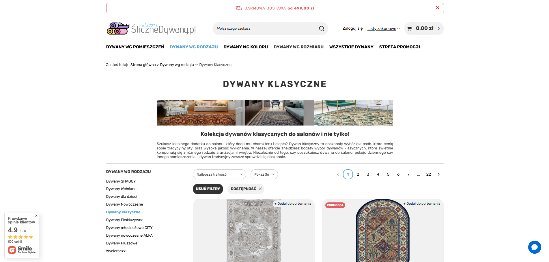 Jak wybrać idealny dywan klasyczny do salonu?