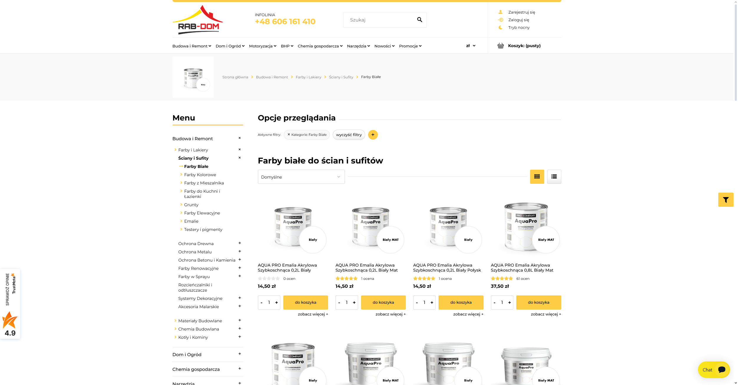 Farby białe do ścian - jak wybrać najlepszą powłokę do salonu, kuchni i sypialni?
