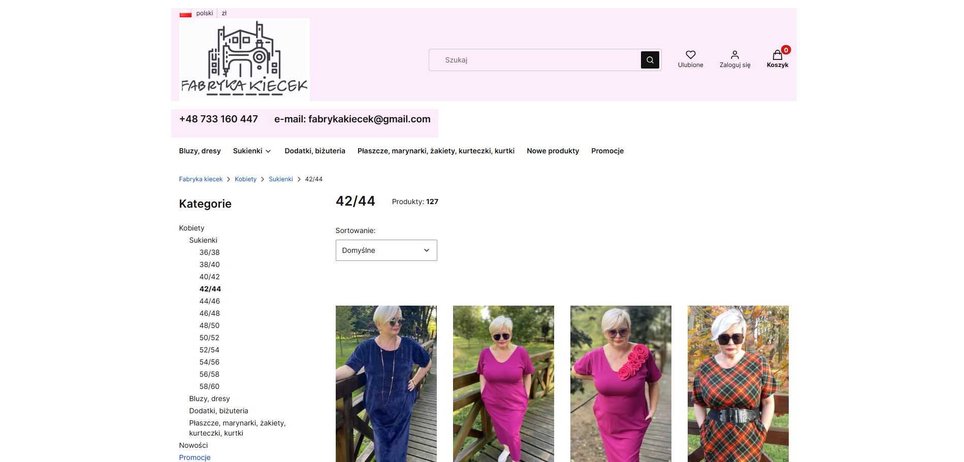 Jakie sukienki najlepiej leżą przy rozmiarze 42–44? Poradnik zakupowy