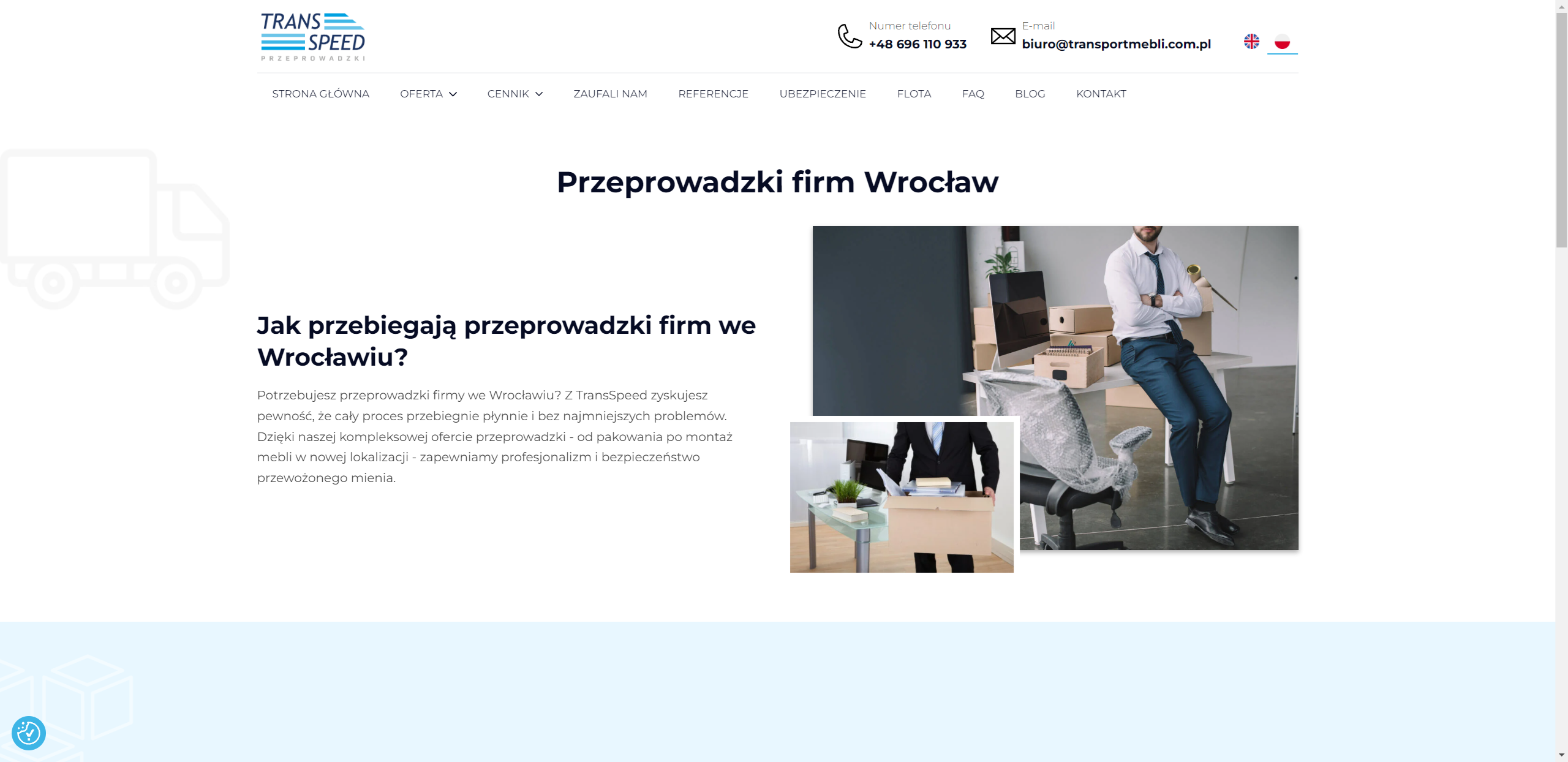 Ile kosztuje przeprowadzka firmy we Wrocławiu i co obejmuje usługa?