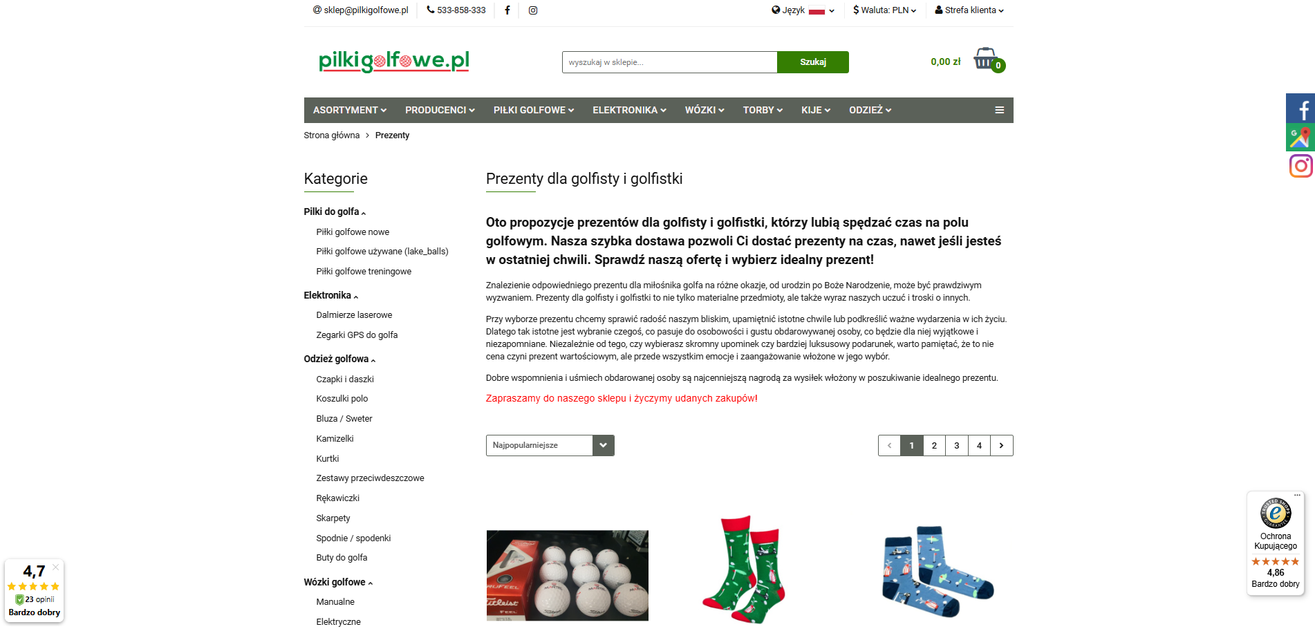 Prezenty dla golfisty, które poprawią jego grę – akcesoria, które naprawdę działają