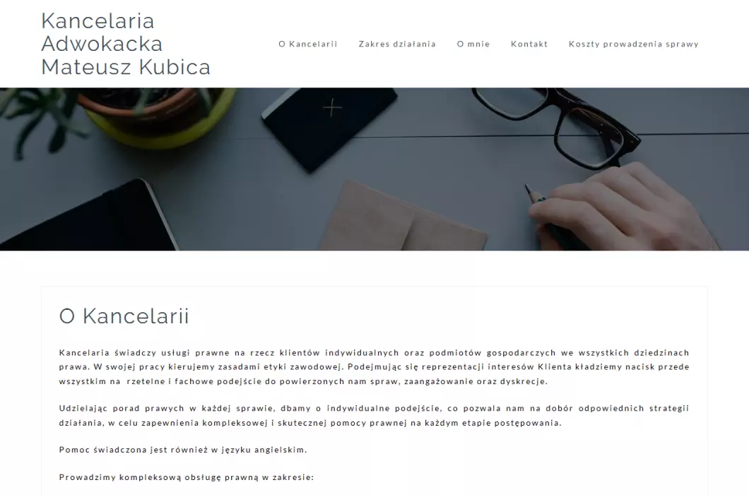 Kancelaria Adwokacka Bielsko-Biała | Adwokat Mateusz Kubica
