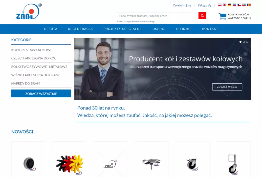 Zabi - producent zestawów kołowych