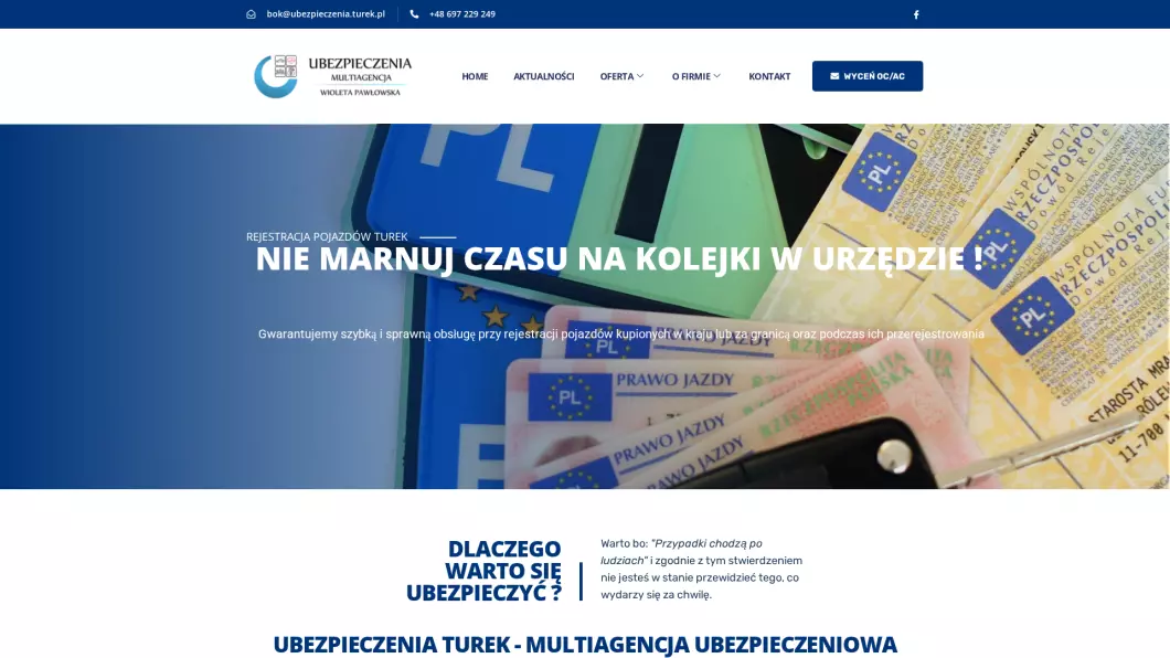 Ubezpieczenia Turek - Multiagencja Ubezpieczeniowa Wioleta Pawłowska